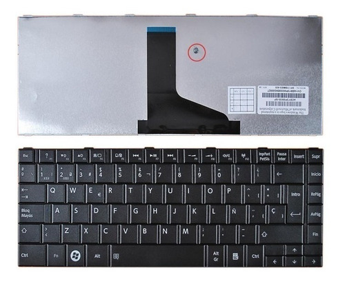 Teclado Toshiba L830 C840 C845 L800 L805 L835 L840 Español