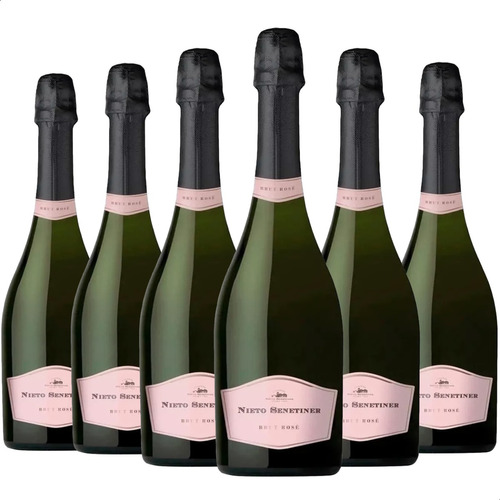 Champagne Nieto Senetiner Brut Rose 750ml X6 01almacen 