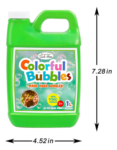 Solución Concentrada De Burbujas Lulu Home, Solución De Repu