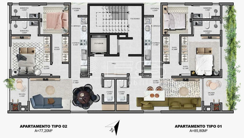 Imagem 4 de 8 de Spot - Pre Lançamento 2 Suites Pereque Porto Belo - 3814