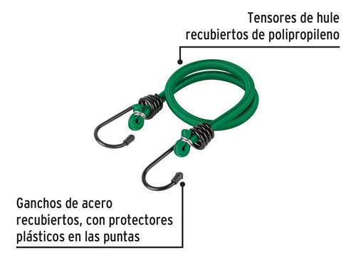 Tensores Elásticos, Set Con 8 Piezas, Pretul 22021