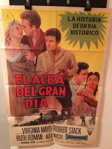 Afiche De Cine Original Original - El Alba Del Gran Dia