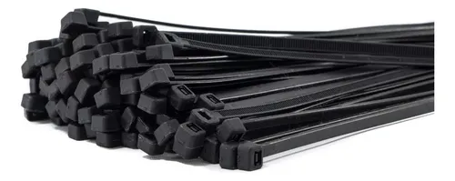 X1000 Precintos Plasticos 15 Cm Largo X 3.6 Mm Ancho Bolsa