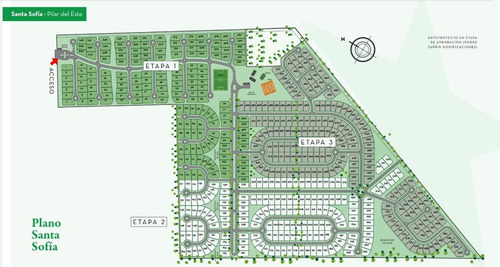 Venta Lote Interno Santa Sofia Etapa I - Pilar Del Este