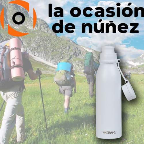 Imagen 3 de 6 de Botella Termica Waterdog Deportiva Acero Inoxidable 600cc