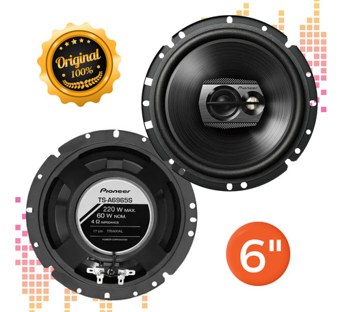 Alto Falante Ts-1790br Pioneer 120w Porta Vw Constellation