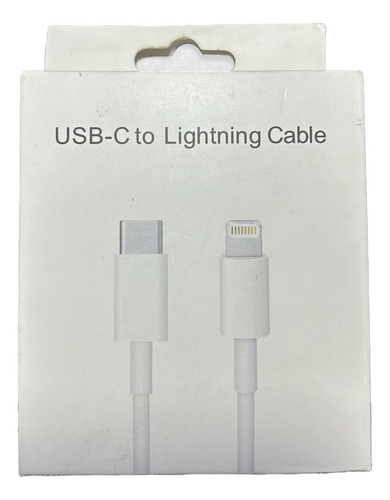 Cable Apple Usb-c A Lightning