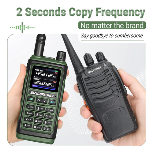 Rádio Bidirecional Walkie Talkies Baofeng Uv-17 Pro Gps Air