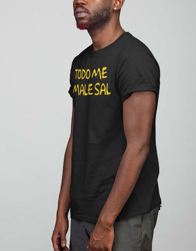 Playera De Hombre Male Sal | Impresión Dtg