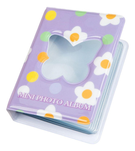 Titular Do Cartão De Visita Mini Álbum De Flor E Borboleta