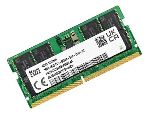 Memória Ram Sk Hynix Hmcg78agbsa095n 16gb Ddr5 Pc5-5600b
