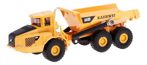. Mini Caminhão Basculante De Transporte Em Liga Metálica