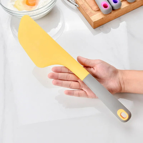 . New Espátula Grande De Silicona Para Repostería Cz 2025