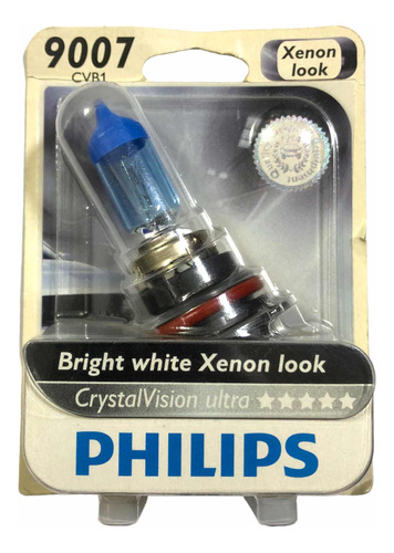 Foco Halógeno Philips Crystal Vision Ultra Xenon 9007 65/55w