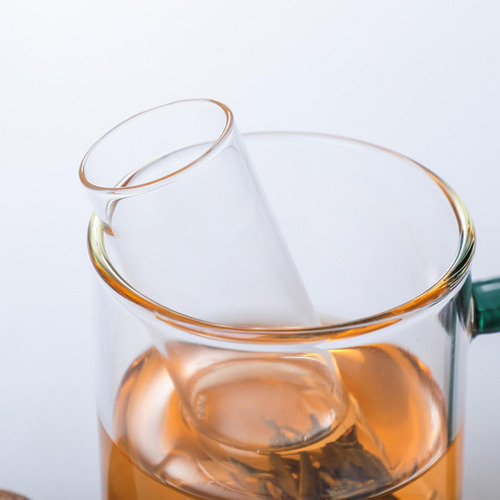 2 Infusor De Té Transparente Colador De Té Multifuncional