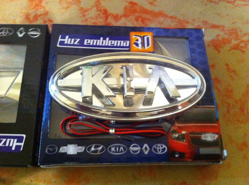 Imagen 1 de 1 de Luz Led Emblema Kia Entrega Inmediata Universal Oferta