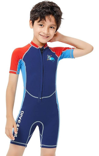 For Kids Girls Boys Neoprene Shorty Wet Suit Thermal 2mm