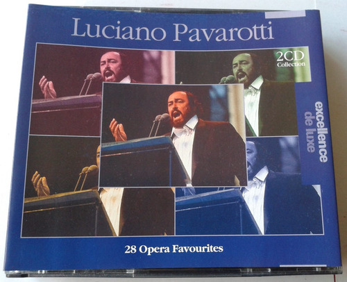 Luciano Pavarotti 28 Opera Favourites Cd Doble Raro Europeo