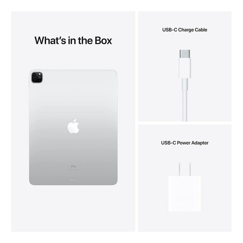 iPad Pro 3rd generation 2021 A2301 11" 256GB plateado