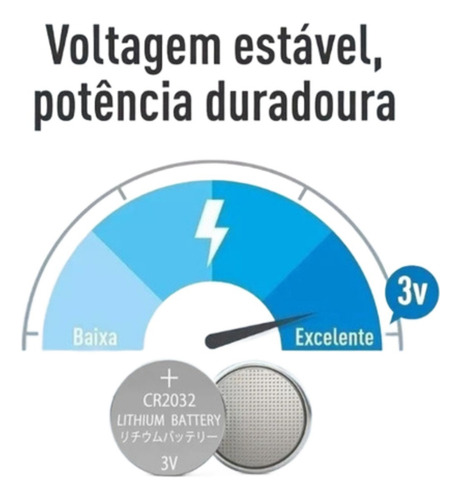 10 baterías de litio Cr2032 Knup Kpbt2032