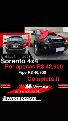 Kia Sorento 2008 2.5 Ex 5p 140 Hp