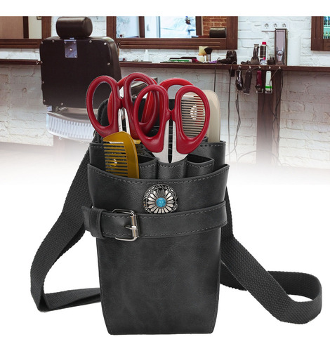 Nuevo Tijeras De Pelo Bolsa De Corte Profesional Retro