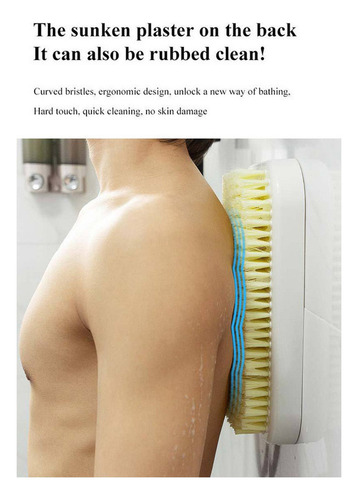 Nn Cepillo Para Frotar La Espalda Artefacto Exfoliante De