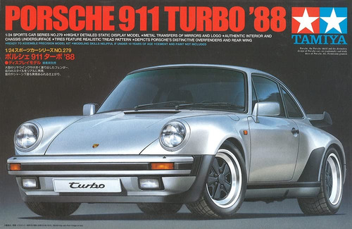 Porsche Turbo 1988 Tamiya 24279 Escala 1 24