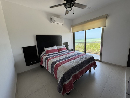 Departamento En Renta Frente A Playa En San Benito, Yucatán