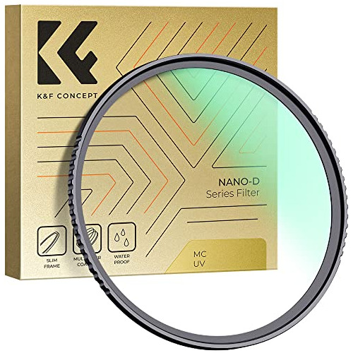 Filtro Ultradelgado Proteccion Uv Mc Nano D K&f Concept 43mm