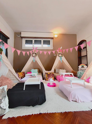 Alquiler De Carpas Tipi Para Pijamadas Temáticas Varias