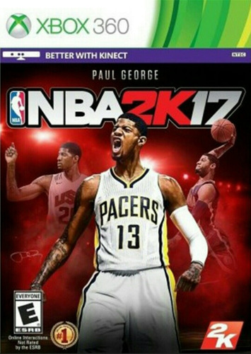 Nba 2k 17 Xbox 360 Original En Caja Reyes 12 Cuotas Sin Rec