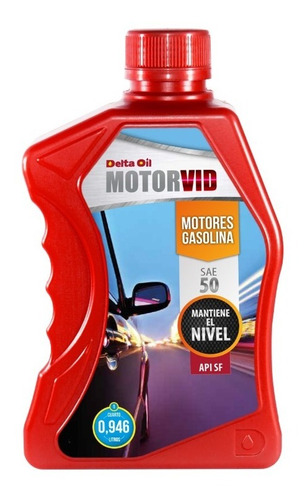 Aceite Motor Delta Oil Motorvid 50 Sf - Cuarto