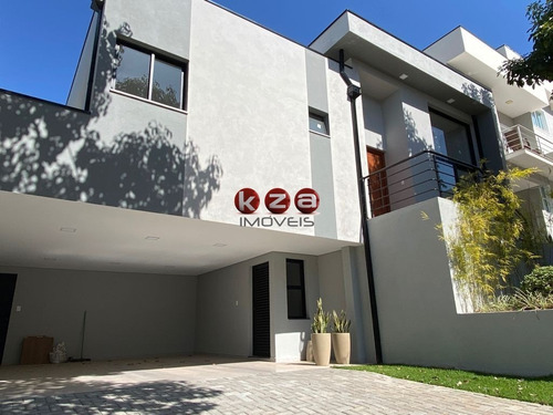 Imagem 1 de 27 de Linda Casa Térrea A Venda Com 3 Suítes Em Condomínio Fechado Em Valinhos - Ca01897 - 70670156