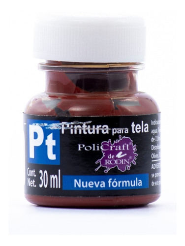 Pintura Para Tela Pt Rodin Policraft Acabado Suave 30ml