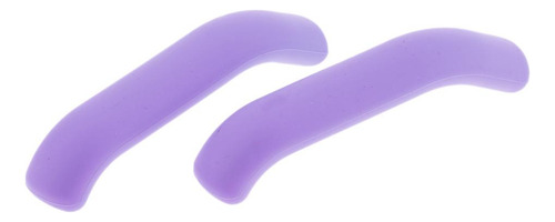 2 De Agarre De Palanca De Material De Silicona Púrpura