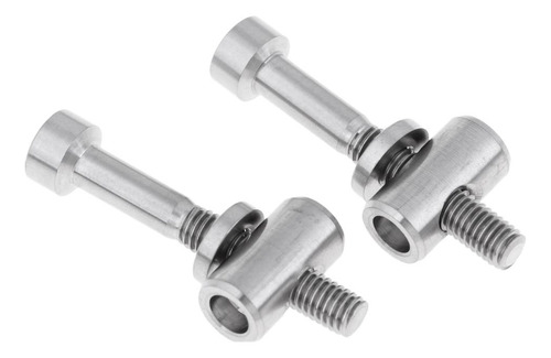 2 Tornillo Del Poste Del Asiento Del Titanio Color M5x30