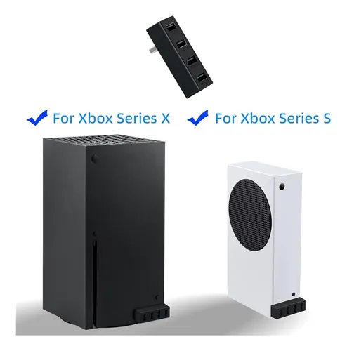 Mcbazel Hub Usb 2.0 4 Puertos Para Xbox Series X/s Negro