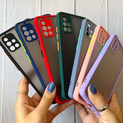 Imagen 3 de 6 de Funda Bumper Cubre Camara Samsung Linea A - Coolcase