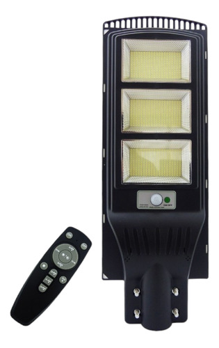 Foco Solar 450w 900 Led Pvc C/ Control