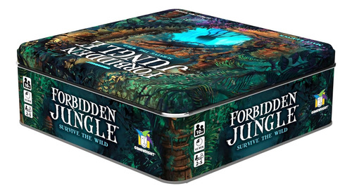 Jogo de tabuleiro Forbidden Jungle em inglês - Gameright
