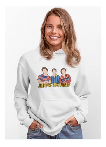 Poleron Unisex Jonas Brothers Banda Cantantes Estampado