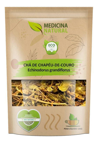 Chá De Chapéu De Couro - Echinodorus Grandiflorus - 50g