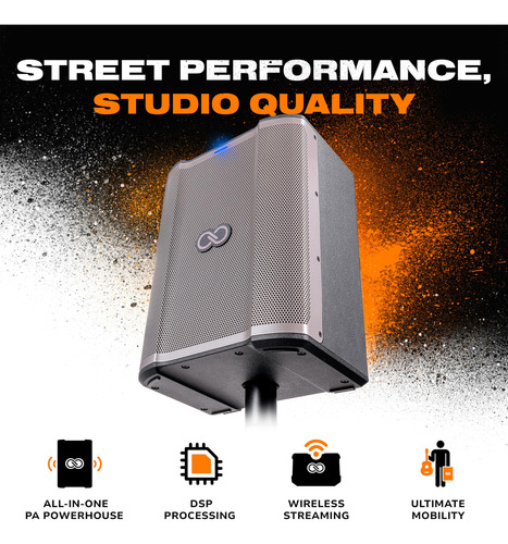 Altavoz Pa Portátil Sheeran Special Edition Busker 200w