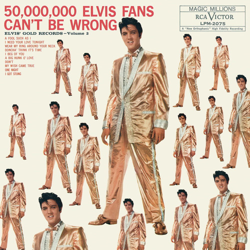 Disco Vinilo 50000000 Elvis Fans Can't Be Wrong: Elvis'