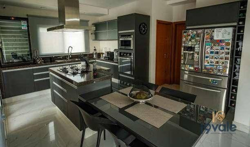 Casa De Alto Luxo Pronta Para Morar À Venda, 5 Suítes, Piscina, Paisagismo! Jardim Do Golfe 3 Em Sjcampos-sp - Ca1800