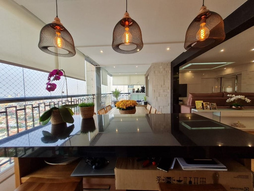 Imagem 9 de 30 de Apartamento Na Vila Rosália, Condomínio Sólon, 137m², 3 Dormitórios, 1 Suíte, 2 Vagas. - Ap0520