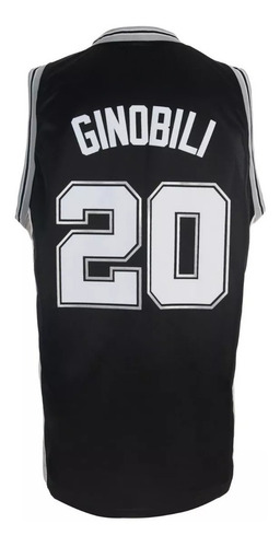 Camiseta Basquet Nba San Antonio Spurs Manu Ginobili Basket