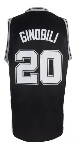 Camiseta Basquet Nba San Antonio Spurs Manu Ginobili Basket