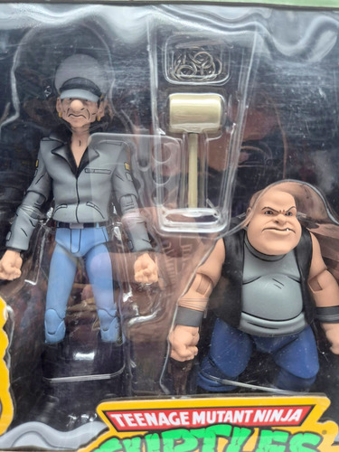 Tmnt Tortugas Ninja Tall Thug And Short Gangster Neca